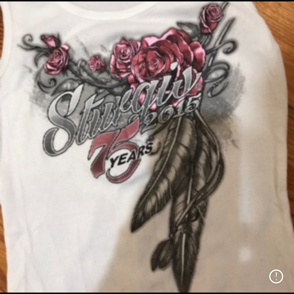 🏍VINTAGE Harley Davidson Sturgis Tank - Picture 2 of 8